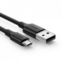 Кабель UGREEN US102 USB 2.0 A Male to A Male Cable 1.5m (Black) 10310