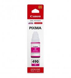 Картридж Canon INK GI-490 M пурпурный для PIXMA G1400/PIXMA G2400/PIXMA G3400 0665C001