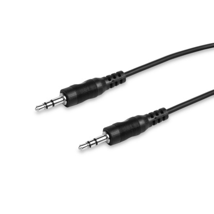 Интерфейсный кабель MINI JACK 3.5 - 3.5 мм. пружинка iPower iAUX-B2 Пол. пакет