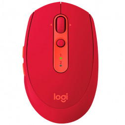 Мышь Logitech беспроводная M590 Multi-Device Silent, красная (RUBY) 910-005199