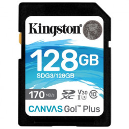 Карта памяти Kingston SDG3/128GB SD 128GB