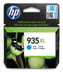 Картридж HP C2P24AE Cyan Ink №935XL for Officejet Pro 6230/6830, up to 825 pages.