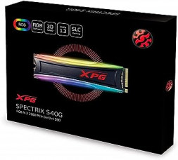 Твердотельный накопитель SSD  256 GB ADATA XPG SPECTRIX S40G, AS40G-256GT-C, NVMe 1.3