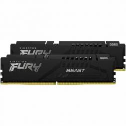 Оперативная память Kingston Fury Beast Black KF556C36BBEK2-32 DIMM DDR5, 32GB (2 х 16GB), 5600 MHz