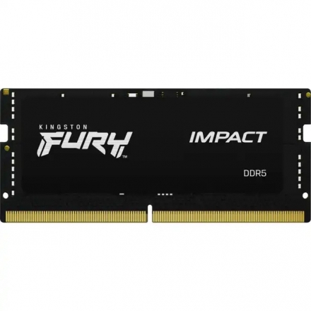 Оперативная память Kingston Fury Impact KF564S38IB-16 SO-DIMM DDR5, 16GB, 6400 MHz