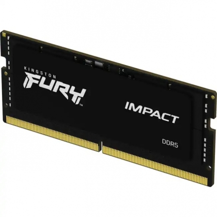 Оперативная память Kingston Fury Impact KF564S38IB-16 SO-DIMM DDR5, 16GB, 6400 MHz