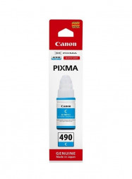 Картридж Canon NK GI-490 С голубой для PIXMA G1400/PIXMA G2400/PIXMA G3400 0664C001