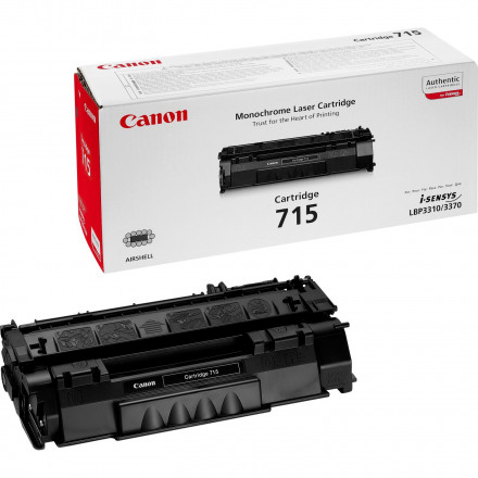 Картридж Canon 715 Laser black 1975B002