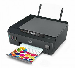 МФУ HP 1TJ09A Smart Tank 515 AiO Printer, A4, печать 1200dpi, копир 600dpi, сканер 1200dpi, USB, Wi-Fi, Bluetooth LE