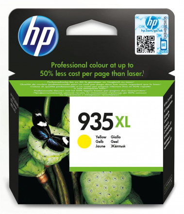 Картридж HP C2P26AE Yellow Ink №935XL for Officejet Pro 6230/6830, up to 825 pages.