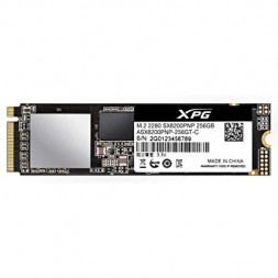 Твердотельный накопитель SSD M.2 256 GB ADATA XPG SX8200 Pro, ASX8200PNP-256GT-C, PCIe 3.0 x4, NVMe 