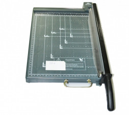 Резак для бумаги 918-1 А3 серый пластик с фиксатором