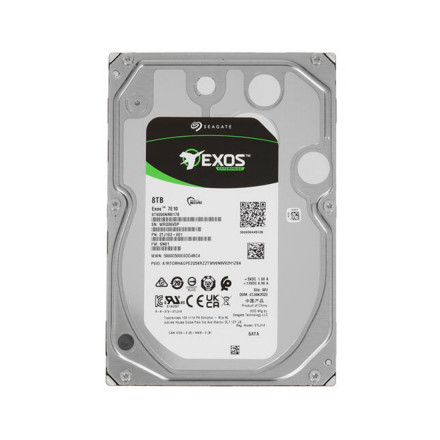 Жесткий диск  Seagate Enterprise EXOS 7E10 SATA3 3.5&quot; 8Tb  256Mb 7200rpm ST8000NM017B