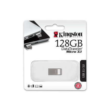 USB-накопитель Kingston DataTraveler® MC3 (DTMC3) 128GB