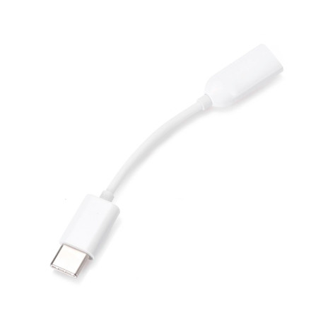 Интерфейсный кабель Xiaomi Type-С to 3.5 MiniJack Белый