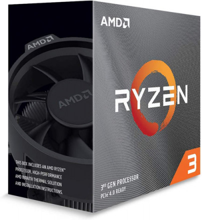Процессор AMD Ryzen 3 3100, AM4, 100-100000284