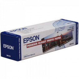 Бумага для струйной печати Epson C13S041390 24&quot;х30,5 м, Premium Glossy Photo, глянцевая, 30,5 м, 166 g/m2