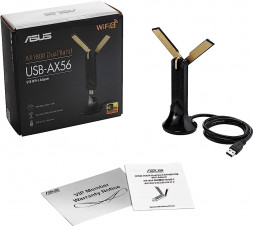 USB-адаптер ASUS USB-AX56 AX1800,USB3.2 Gen1,2.4GHz &amp; 5GHz
