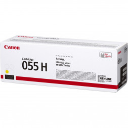 Картридж Canon 055 H Color Laser yellow 3017C002