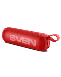 SVEN PS-75, красный, акустическая система 2.0, мощность 2x3 Вт (RMS), Bluetooth, FM, USB, microSD