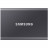 Внешний SSD500Gb Samsung T7 USB 3.2 Gen.2 (10 Гбит/c) Аппаратное AES 256-битное шифрование,Цвет: Серый, MU-PC500T/WW