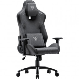 Кресло игровое Gamdias ZELUS M3 Weave, черный/серый, ткань, 140 кг, 3D, 90°-150°, крестовина металл