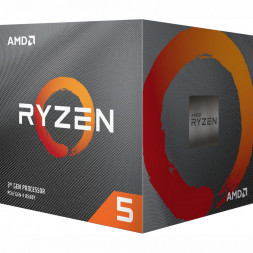 Процессор AMD Ryzen 5 3600 3,6Гц (4,2ГГц Turbo) AM4, 3Mb L3 32Mb, WOF