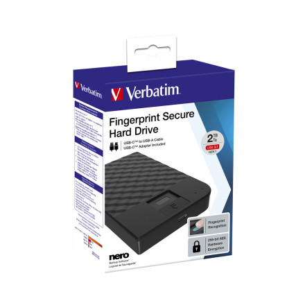 Внешний жёсткий диск Verbatim 53651 2TB 2.5&quot; Чёрный