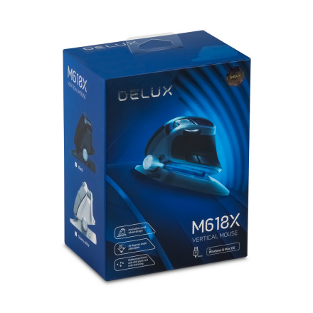 Компьютерная мышь Delux DLM-618OUB