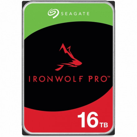 Жёсткий диск HDD 16 Tb SATA 6Gb/s Seagate IronWolf Pro ST16000NT001 3.5&quot; 7200rpm 256Mb