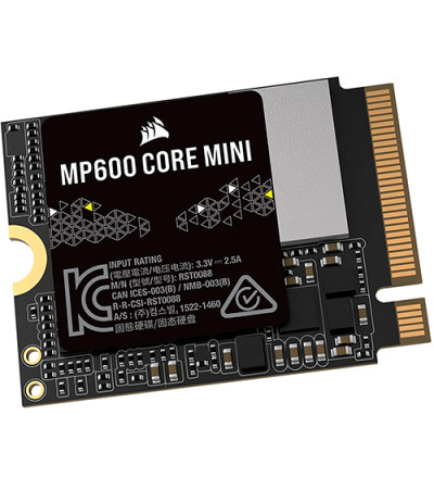 SSD M.2 PCIe 1 TB Corsair MP600 Core Mini, CSSD-F1000GBMP600CMN, PCIe 4.0 x4, NVMe