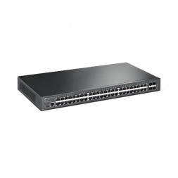 TP-Link TL-SG3452X JetStream 48-портовый гигабитный управляемый коммутатор уровня 2+ с четырьмя слотами SFP+ 10 Гбит/с