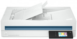 Сканер планшетный HP SJ Pro N6600 fnw1 20G08A, А4, 50 стр/100 из/мин, 6000 стр/день, ADF, Duplex однопрох, LAN, USB,WIFI