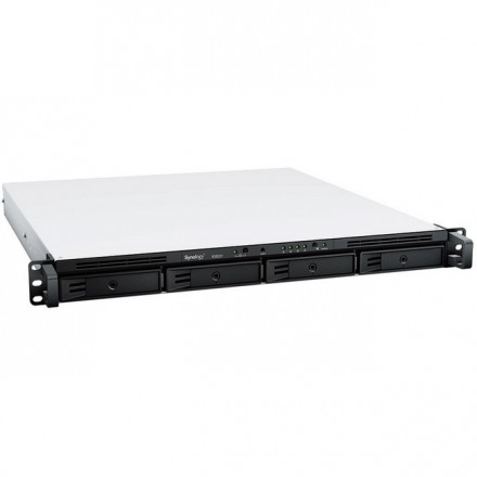 Сетевое оборудование Synology RS822RP+ Сетевой NAS-сервер 4xHDD 1U, 2БП