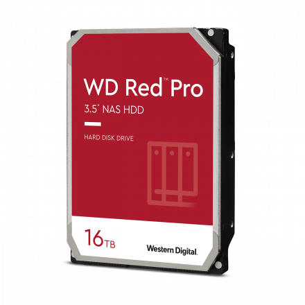Жёсткий диск HDD 16 Tb SATA 6Gb/s Western Digital Red Pro WD161KFGX 3.5&quot; 7200rpm 512Mb