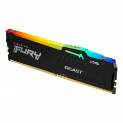 ОЗУ Kingston Fury Beast RGB 8Gb 4800MHz DDR5 DIMM KF548C38BBA-8