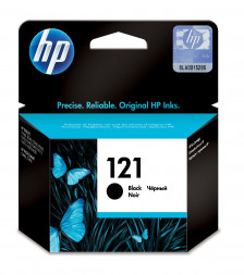 Картридж HP CC640HE Black Ink №121 for Deskjet F4283/D2563/D1663/F2423, 4 ml, up to 200 pages.