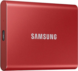 Внешний SSD 2000Gb Samsung T7 USB 3.2 Gen.2 (10 Гбит/c) Аппаратное AES 256-битное шифрование, Цвет: 