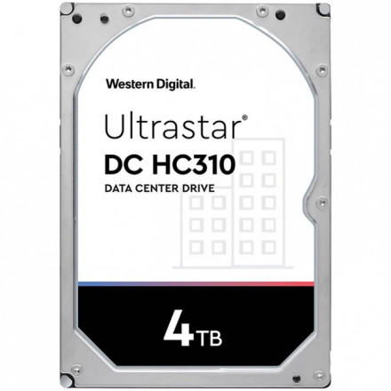 Жёсткий диск HDD 4 Tb SATA 6Gb/s Western Digital Ultrastar HUS726T4TALE6L4 (0B36040) 3.5&quot; 7200rpm 256Mb