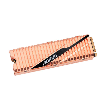 Твердотельный накопитель 500Gb SSD Gigabyte AORUS Client M.2 2280 PCIe Gen4x4 with NVMe, 5000/2500, 