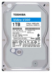 Жесткий диск HDD TOSHIBA V300 Video Streaming 1ТБ HDWU110UZSVA/HDKPJ42Z1A01S