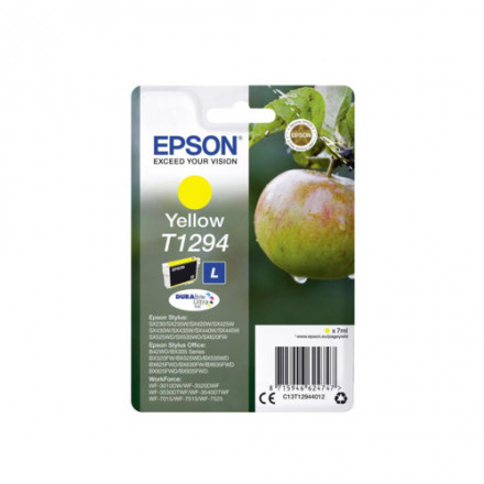 Картридж струйный Epson C13T12944012 Yellow