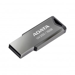 USB-накопитель ADATA AUV250-16G-RBK 16GB Серебристый