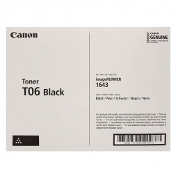 Тонер Canon T06 BK EUR Картридж с тонером для IR 1643I 3526C002