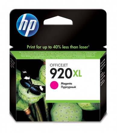 Картридж HP CD973AE Magenta Ink №920XL for Officejet 6500/7000, 6 ml, up to 700 pages.