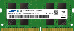 Оперативная память для ноутбука Samsung 16GB DDR4 3200 SO DIMM Non-ECC, 1.2V, M471A2K43EB1-CWED