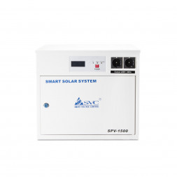 Инвертор для солнечных энергосистем, SVC, SPV-1500, Мощность 1500ВА/900Вт, Вход 24В и/или 220В, Входное напряжение 145-275В, Выходное напряжение 220В+