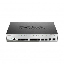 Коммутатор D-Link DGS-1210-12TS/ME Упра-ый комм-ор 2 уровня 10 портов 1000Base-X SFP и 2 порта 1000М