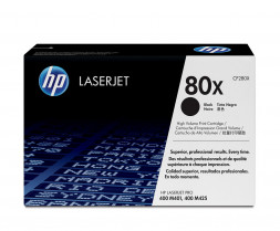 Картридж HP CF280X 80X Black for LaserJet Pro 400 M401/M425, up to 6900 pages.