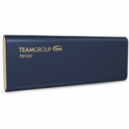 Внешний SSD512Gb TeamGroup PD1000 IP68 USB 3.2 Gen.2 10Gbps R1000MB/s W900MB/s T8FED6512G0C108 Black
